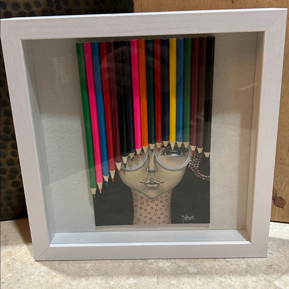 TSHUN Mixed Media Colored Pencil Art